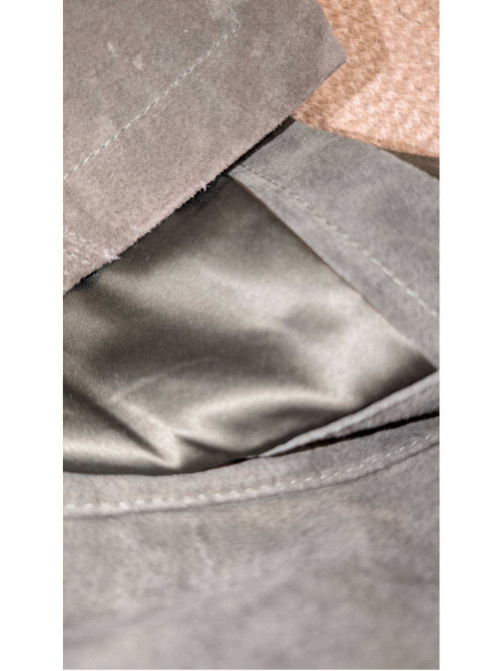 Women's BlankNYC Suede Wrap Mini Skirt Taupe Size 31 - Picture 6 of 10